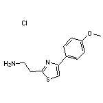 2-[4-(4-methoxyphenyl)-1,3-thiazol-2-yl]ethan-1-amine hydrochloride