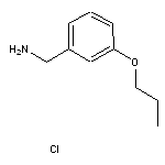 (3-propoxyphenyl)methanamine hydrochloride