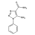 5-amino-1-phenyl-1H-1,2,3-triazole-4-carboxamide