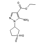 ethyl 5-amino-1-(1,1-dioxo-1$l^{6}-thiolan-3-yl)-1H-pyrazole-4-carboxylate