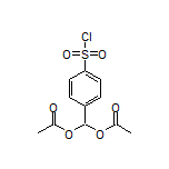 [4-(Chlorosulfonyl)phenyl]methylene Diacetate