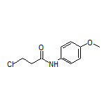 3-Chloro-N-(4-methoxyphenyl)propanamide