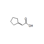 2-Cyclopentylideneacetic acid