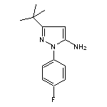 3-TERT-BUTYL-1-(4-FLUOROPHENYL)-1H-PYRAZOL-5-AMINE