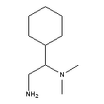 N-(2-amino-1-cyclohexylethyl)-N,N-dimethylamine