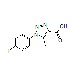 1-(4-iodophenyl)-5-methyl-1H-1,2,3-triazole-4-carboxylic acid