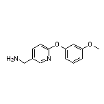 [6-(3-methoxyphenoxy)pyridin-3-yl]methanamine