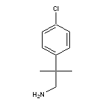 2-(4-chlorophenyl)-2-methylpropan-1-amine