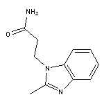 3-(2-methyl-1H-benzimidazol-1-yl)propanamide