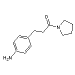 3-(4-aminophenyl)-1-(pyrrolidin-1-yl)propan-1-one