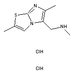 N-[(2,6-dimethylimidazo[2,1-b][1,3]thiazol-5-yl)methyl]-N-methylamine dihydrochloride