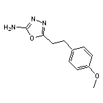 5-[2-(4-methoxyphenyl)ethyl]-1,3,4-oxadiazol-2-amine