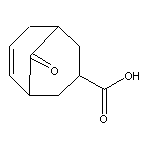 9-oxobicyclo[3.3.1]non-6-ene-3-carboxylic acid