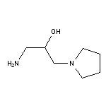 1-amino-3-(pyrrolidin-1-yl)propan-2-ol