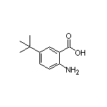 2-Amino-5-(tert-butyl)benzoic Acid