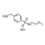 4-(Aminomethyl)-N-(2-methoxyethyl)benzenesulfonamide Hydrochloride