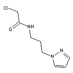 2-chloro-N-[3-(1H-pyrazol-1-yl)propyl]acetamide