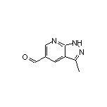 3-methyl-1H-pyrazolo[3,4-b]pyridine-5-carbaldehyde