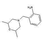 2-[(2,6-dimethylmorpholin-4-yl)methyl]aniline