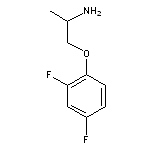 1-(2-aminopropoxy)-2,4-difluorobenzene