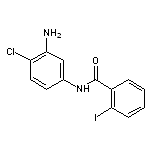 N-(3-amino-4-chlorophenyl)-2-iodobenzamide