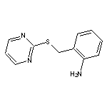 2-[(pyrimidin-2-ylsulfanyl)methyl]aniline