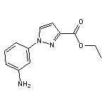 ethyl 1-(3-aminophenyl)-1H-pyrazole-3-carboxylate