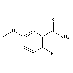 2-bromo-5-methoxybenzenecarbothioamide