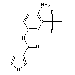 N-[4-amino-3-(trifluoromethyl)phenyl]furan-3-carboxamide