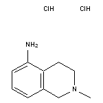 2-methyl-1,2,3,4-tetrahydroisoquinolin-5-amine dihydrochloride