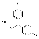 bis(4-fluorophenyl)methanamine hydrochloride