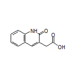 2-(2-Oxo-1,2-dihydro-3-quinolyl)acetic Acid