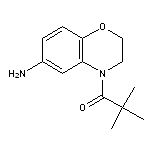 1-(6-amino-3,4-dihydro-2H-1,4-benzoxazin-4-yl)-2,2-dimethylpropan-1-one