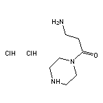 3-amino-1-(piperazin-1-yl)propan-1-one dihydrochloride