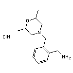 {2-[(2,6-dimethylmorpholin-4-yl)methyl]phenyl}methanamine hydrochloride