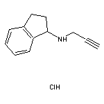 N-(prop-2-yn-1-yl)-2,3-dihydro-1H-inden-1-amine hydrochloride