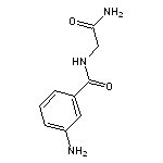 3-amino-N-(2-amino-2-oxoethyl)benzamide