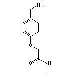 2-[4-(aminomethyl)phenoxy]-N-methylacetamide