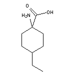 1-amino-4-ethylcyclohexane-1-carboxylic acid