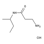 3-amino-N-(butan-2-yl)propanamide hydrochloride