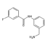 N-[3-(aminomethyl)phenyl]-3-fluorobenzamide