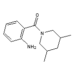 2-[(3,5-dimethylpiperidin-1-yl)carbonyl]aniline