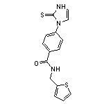 4-(2-sulfanylidene-2,3-dihydro-1H-imidazol-1-yl)-N-(thiophen-2-ylmethyl)benzamide