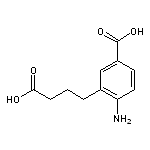 4-amino-3-(3-carboxypropyl)benzoic acid