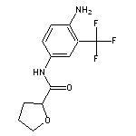 N-[4-amino-3-(trifluoromethyl)phenyl]oxolane-2-carboxamide