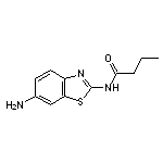 N-(6-amino-1,3-benzothiazol-2-yl)butanamide