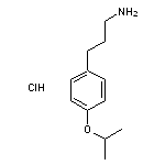 3-[4-(propan-2-yloxy)phenyl]propan-1-amine hydrochloride