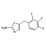 5-(2,3,4-trifluorobenzyl)-1,3-thiazol-2-amine