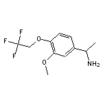 1-[3-methoxy-4-(2,2,2-trifluoroethoxy)phenyl]ethanamine