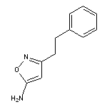 3-(2-phenylethyl)-1,2-oxazol-5-amine